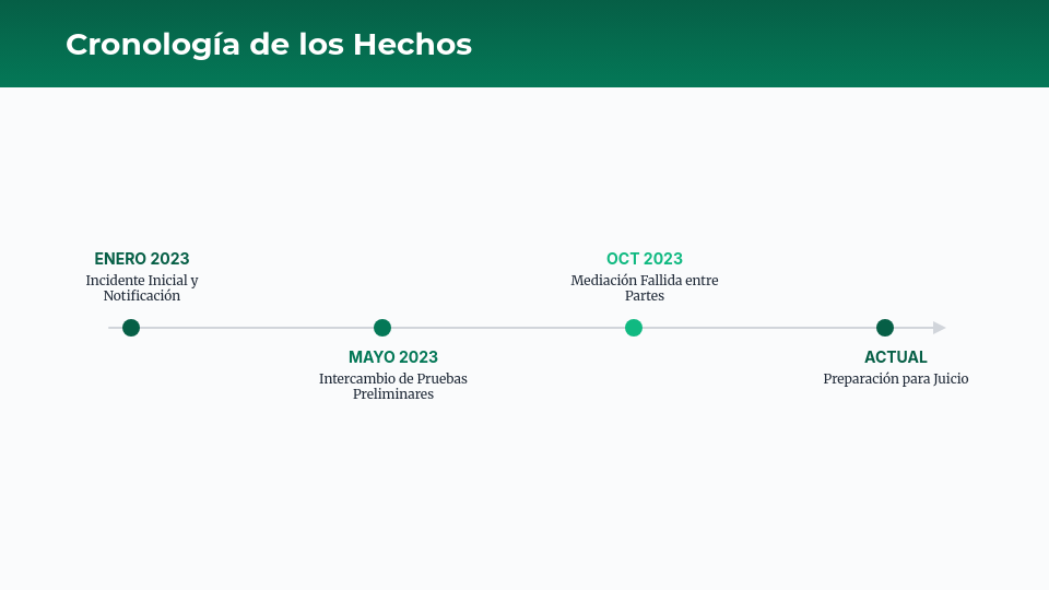Estrategia de Defensa y Análisis de Litigio