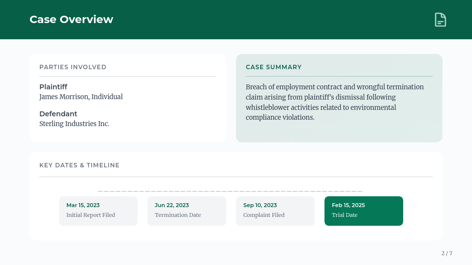 Estrategia de Defensa y Litigio