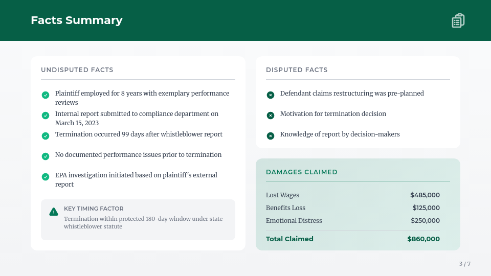 Estrategia de Defensa y Litigio