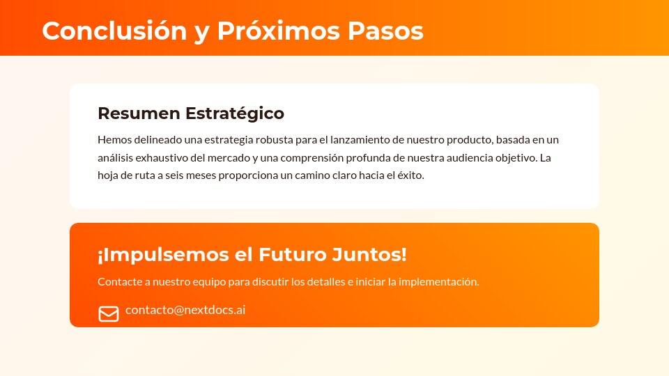 Plan Estratégico de Lanzamiento de Producto