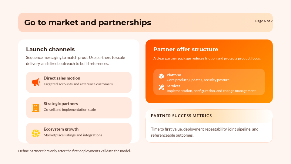 Guía de Lanzamiento y Roadmap de Producto