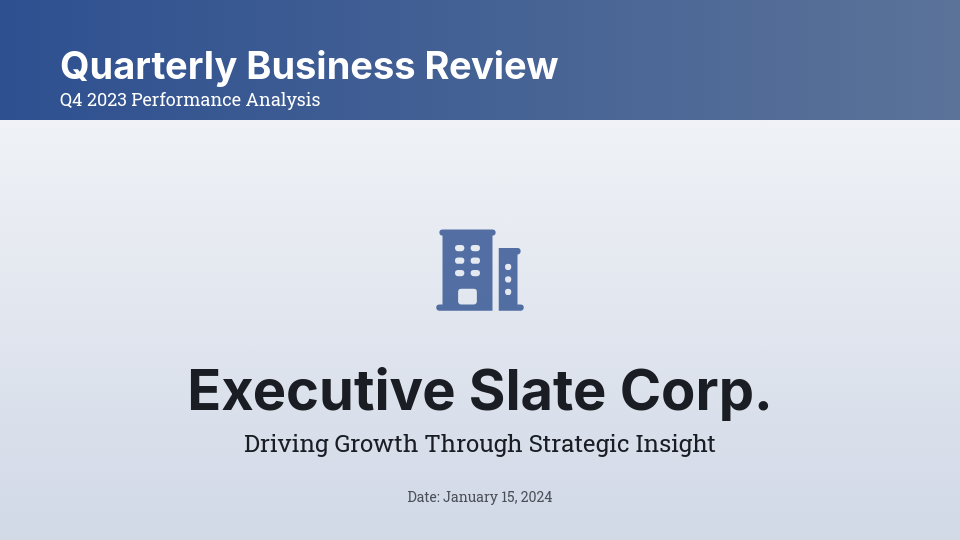 Resultados QBR y Hoja de Ruta Operativa