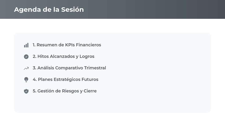 Informe de Rendimiento Trimestral Corporativo