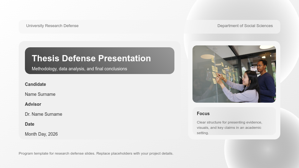 Defensa de Tesis y Resultados Académicos