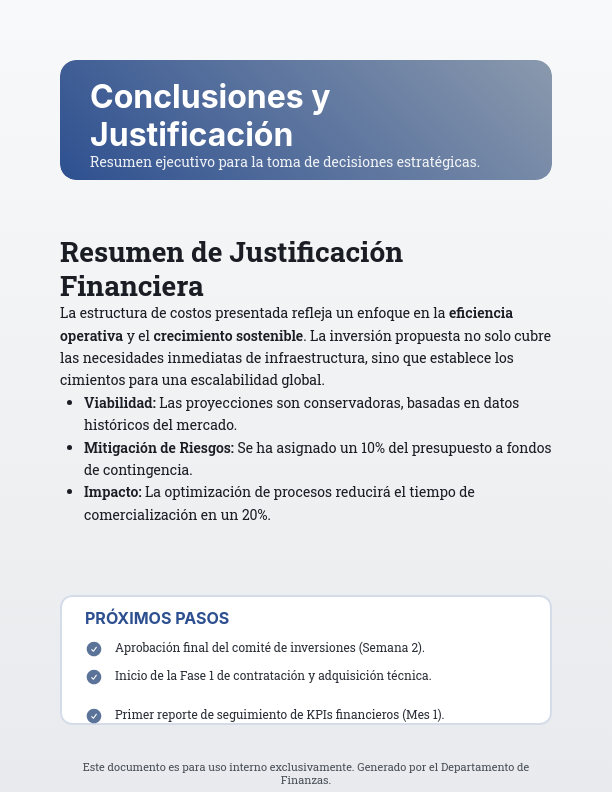 Propuesta de Análisis Presupuestario