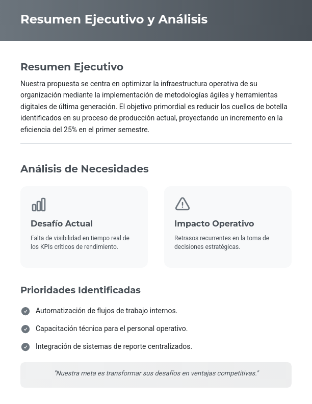 Propuesta de Ventas de Alto Impacto