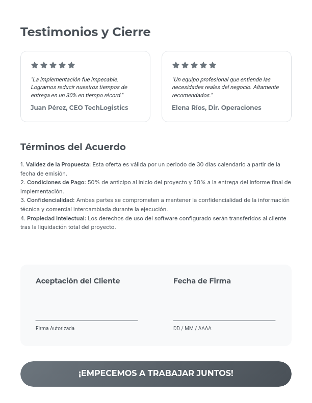 Propuesta de Ventas de Alto Impacto