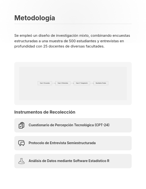 Resumen de Tesis y Hallazgos Científicos