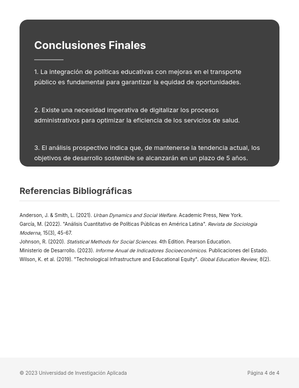 Informe de Investigación Académica Estructurado