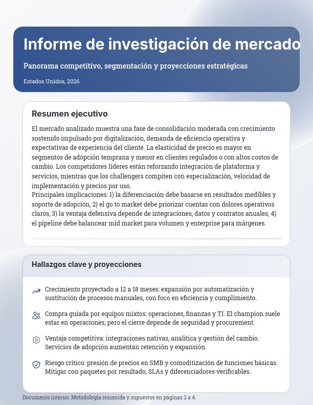 Estudio Detallado de Tendencias del Mercado
