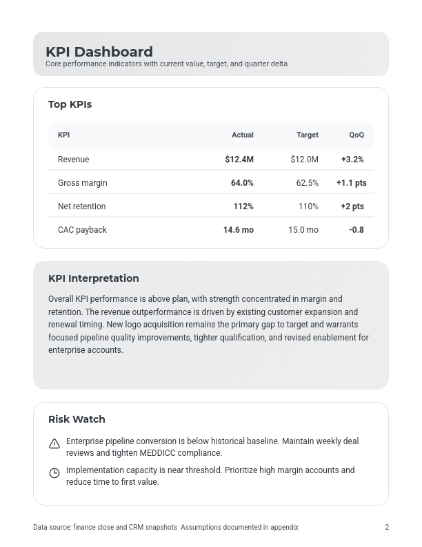 Resumen de Resultados Trimestrales