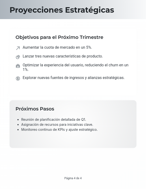 Análisis de Resultados Financieros Trimestrales