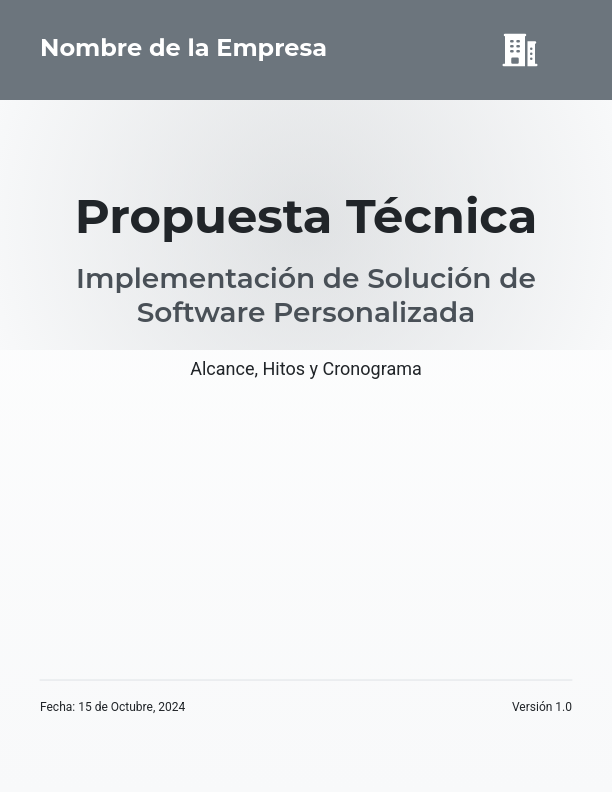 Acuerdo de Implementación de Software