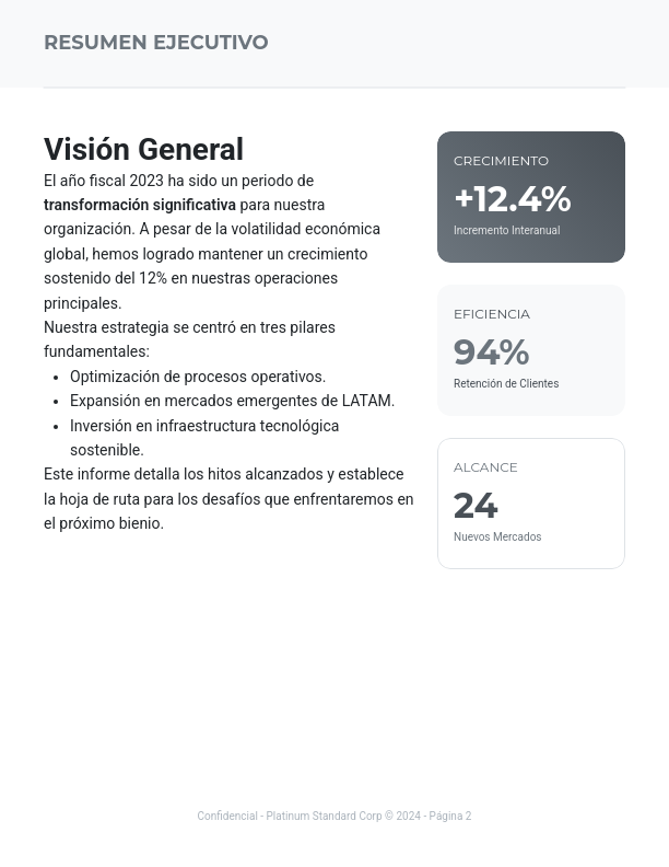 Perspectivas Estratégicas y Análisis Anual