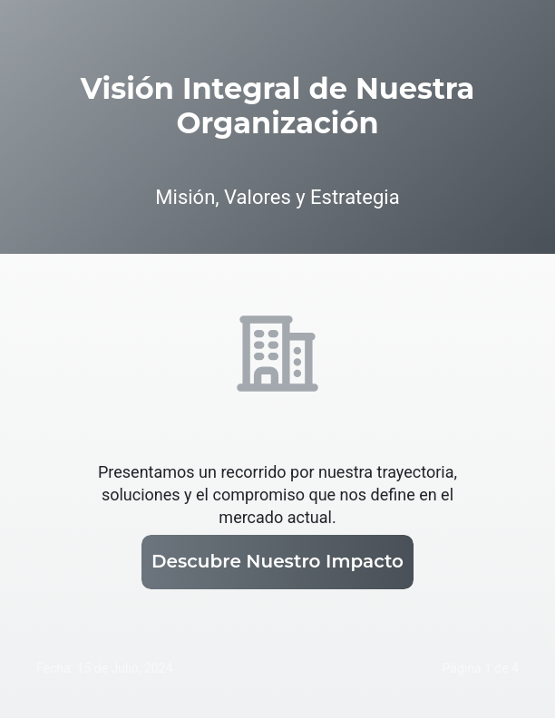 Resumen Estratégico de Perfil Corporativo