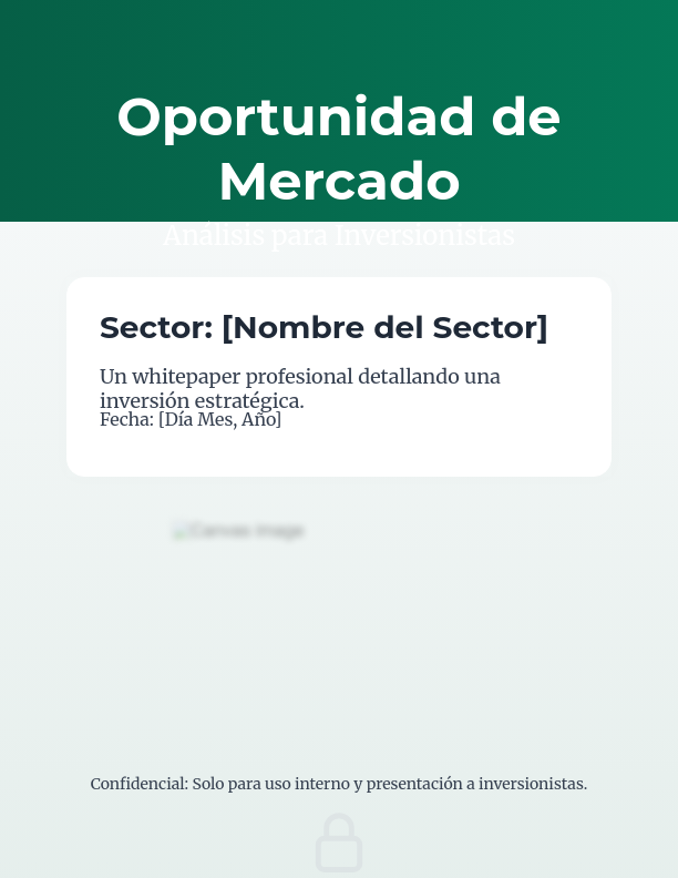 Análisis Estratégico para Inversionistas