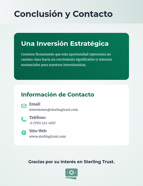 Análisis Estratégico para Inversionistas