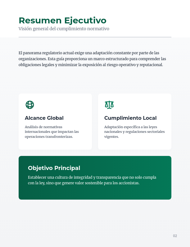 Guía de Cumplimiento Normativo y Legal