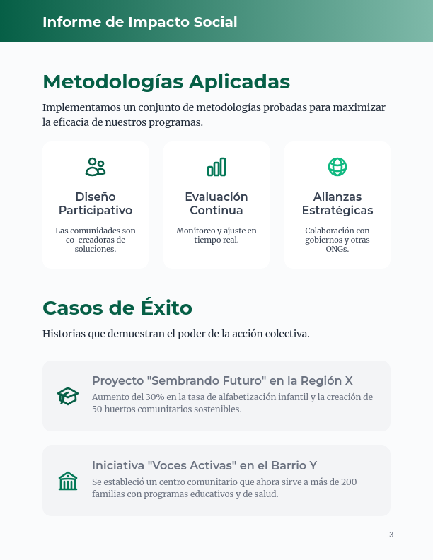 Estrategias de Impacto Social para ONGs
