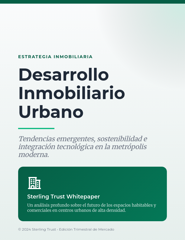 Tendencias del Mercado Inmobiliario Urbano