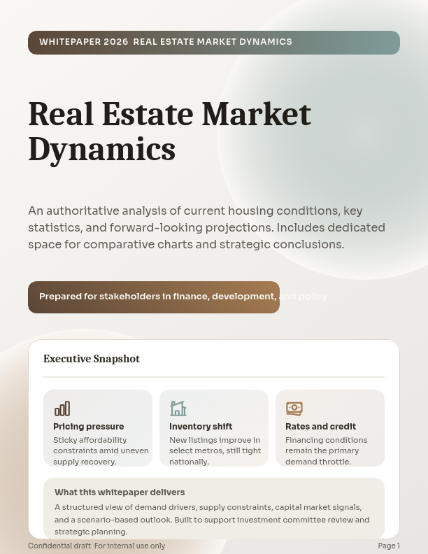 Tendencias de Inversión en Bienes Raíces