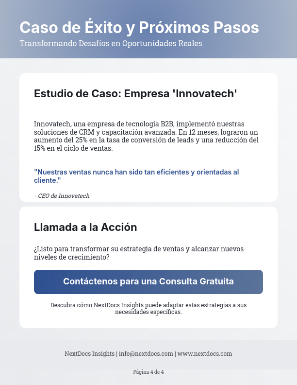 Estrategias de Venta de Alto Impacto