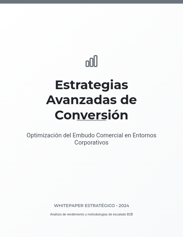 Guía de Conversión para Equipos de Ventas B2B