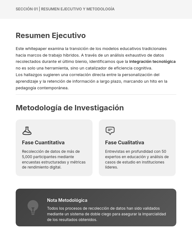 Investigación Académica y Análisis Estudiantil