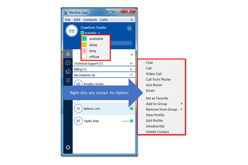 Nextiva Desktop App Overview Nextiva Support