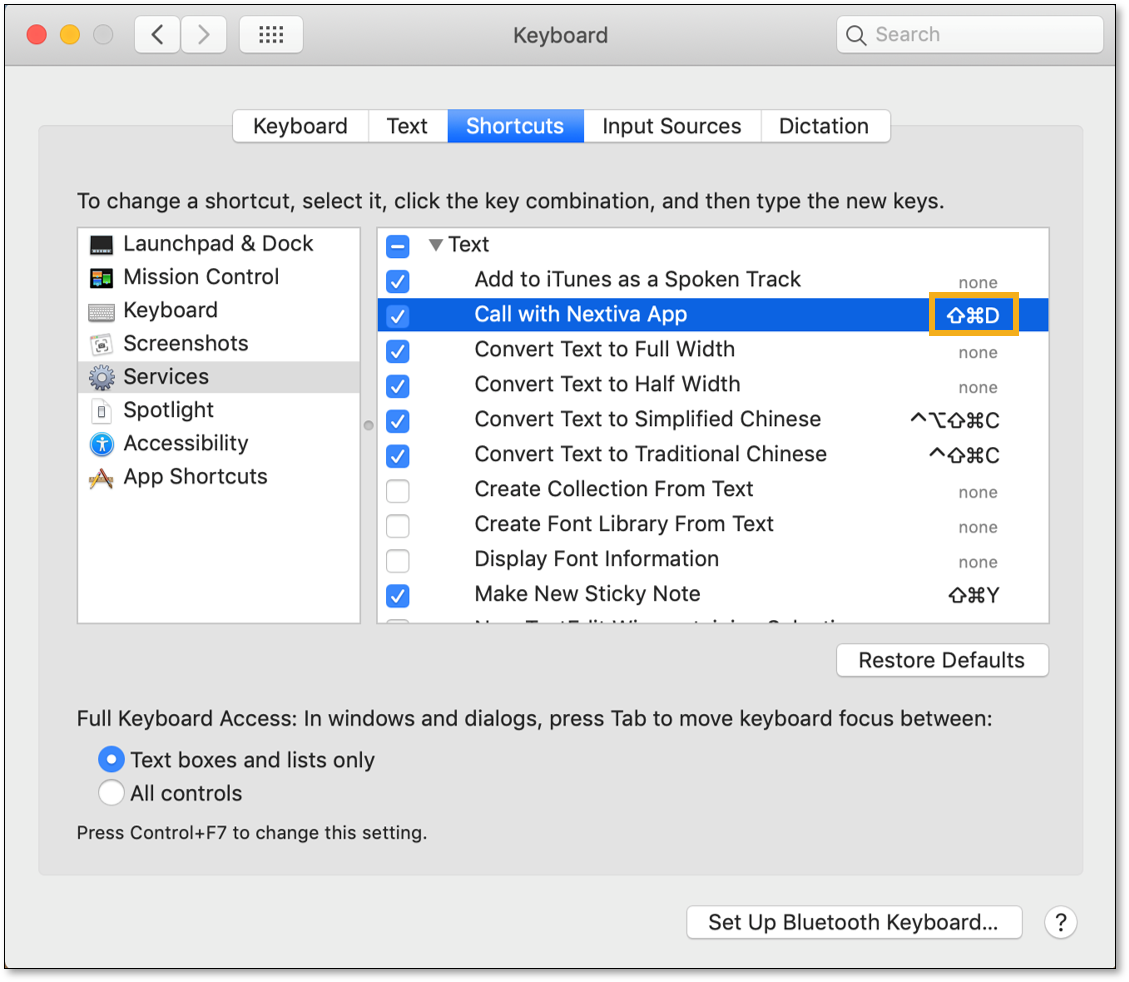 highlight keyboard shortcut google docs mac