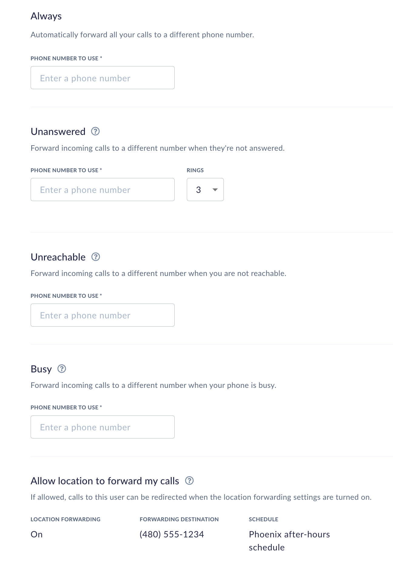 Manage voice settings Nextiva Support