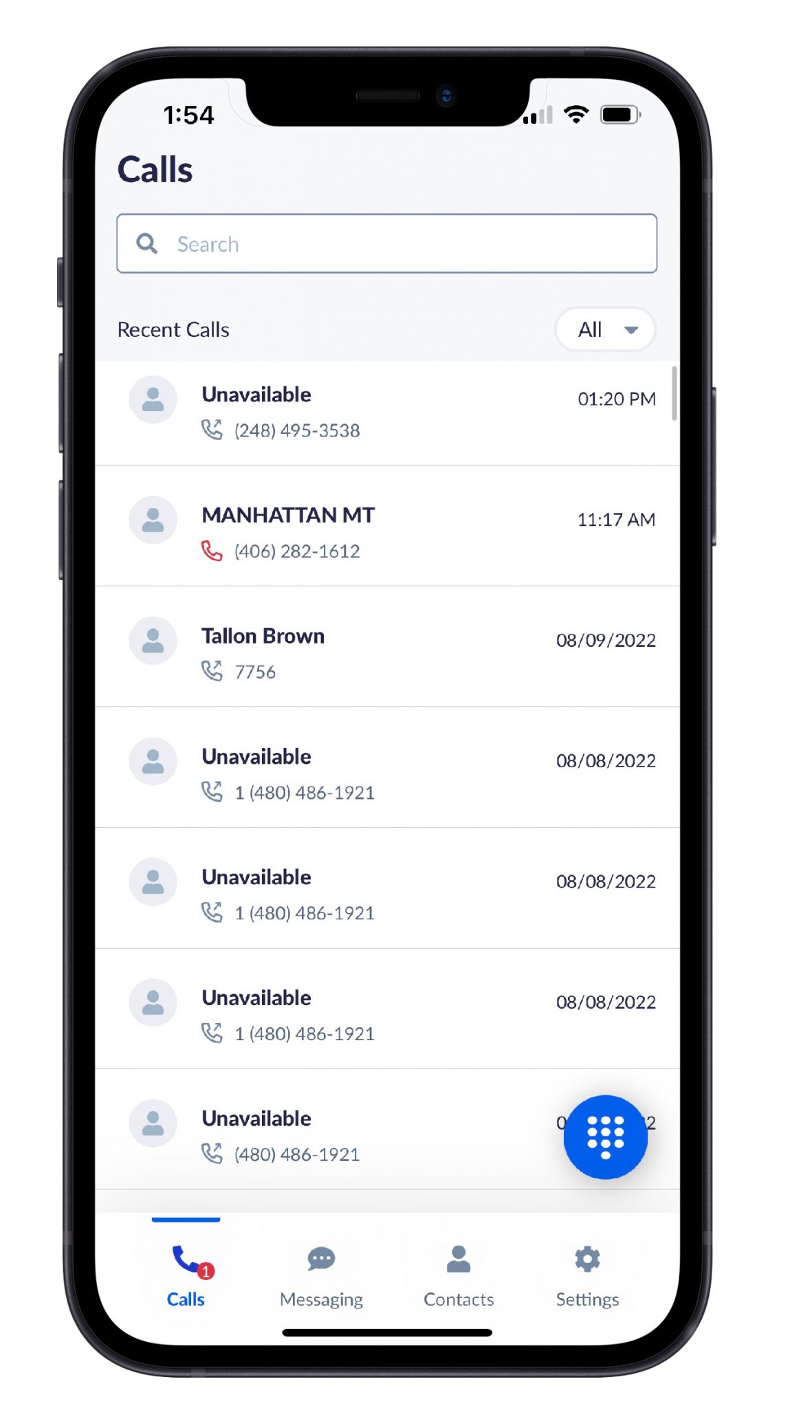 Calling using the Nextiva mobile app Nextiva Support