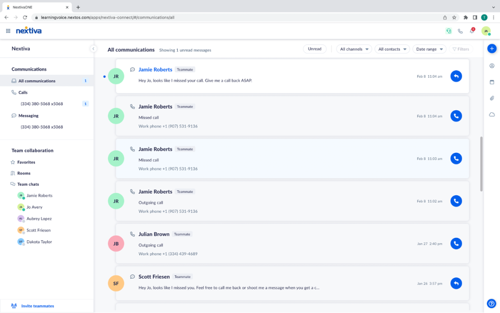 Nextiva product updates