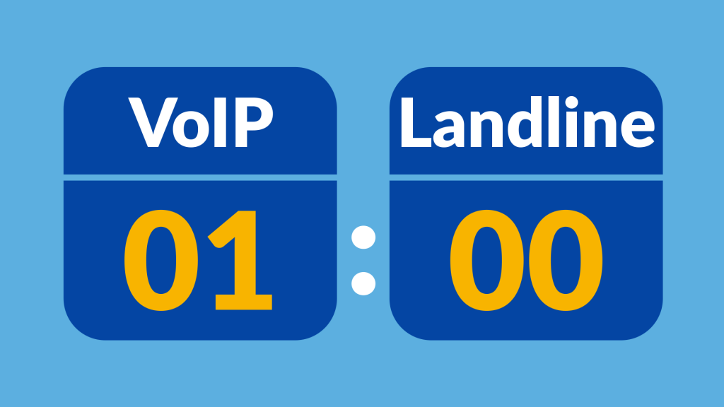 Voip or landline