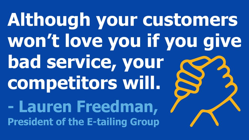 bad customer service quote