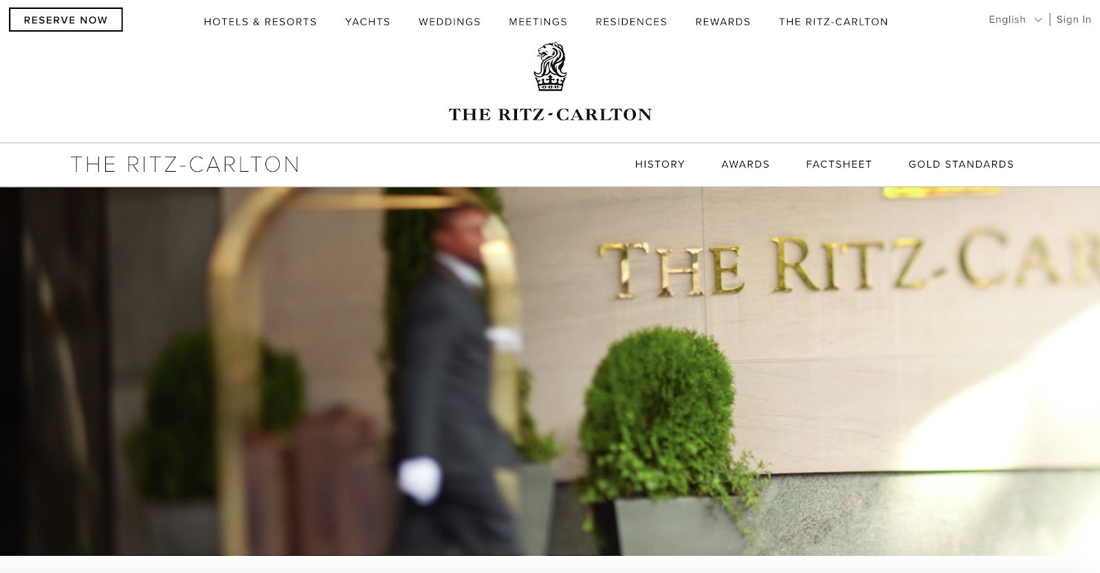 the ritz carlton