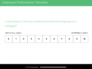 work performance improve ways employee feedback template fast easy surveymonkey example