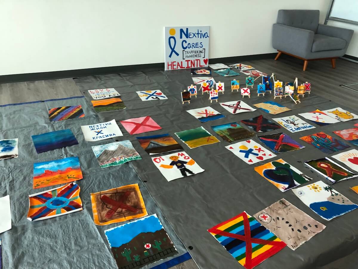 Completed canvasses from Nextiva for HEAL International