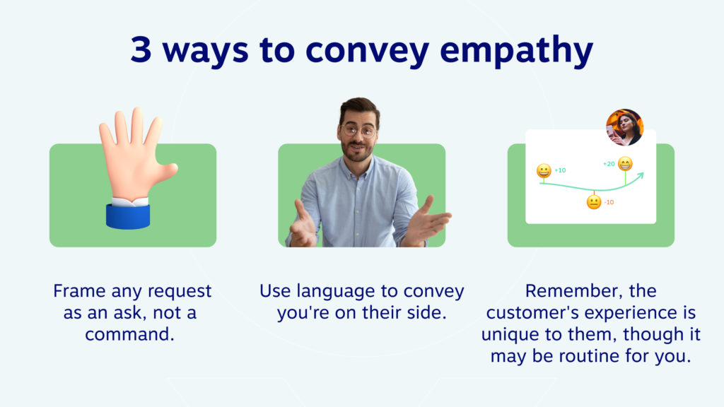 3 ways to convey empathy