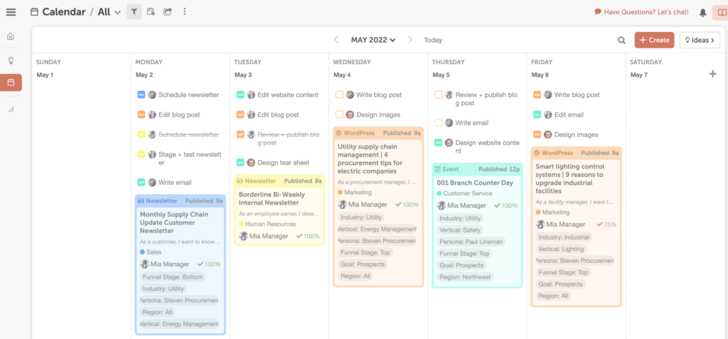 CoSchedule social media scheduling - Hootsuite alternative