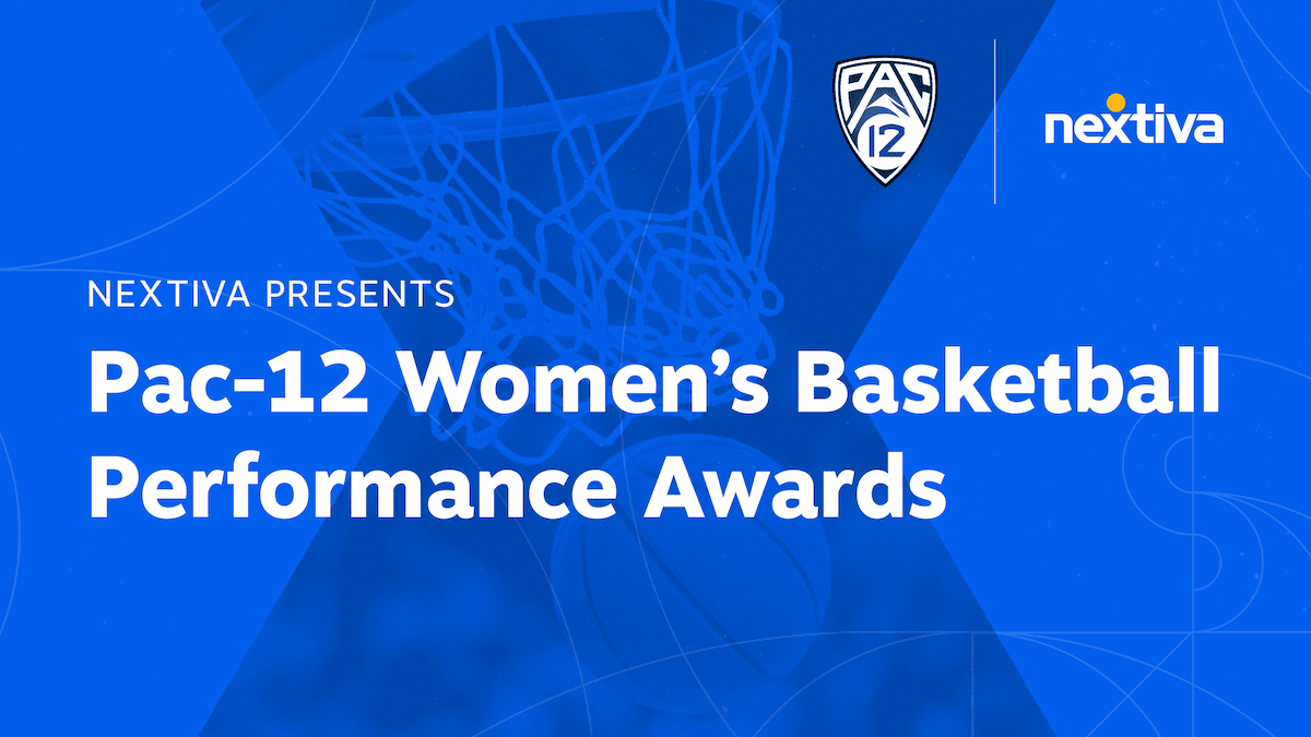 Pac 12 Womens Basketball Performance Awards Presented by Nextiva