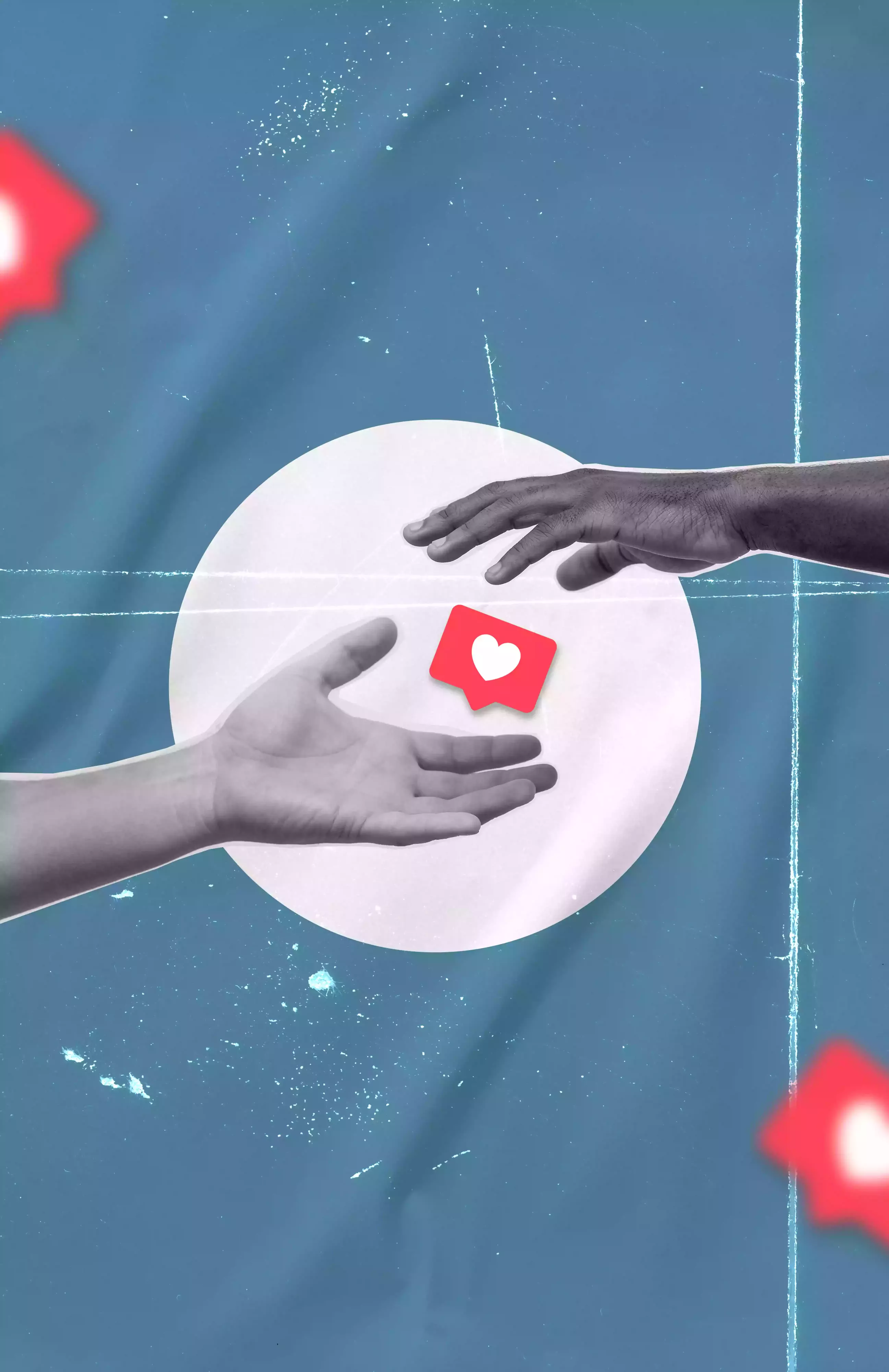 Instagram followers growth visualization - Social media marketing concept
