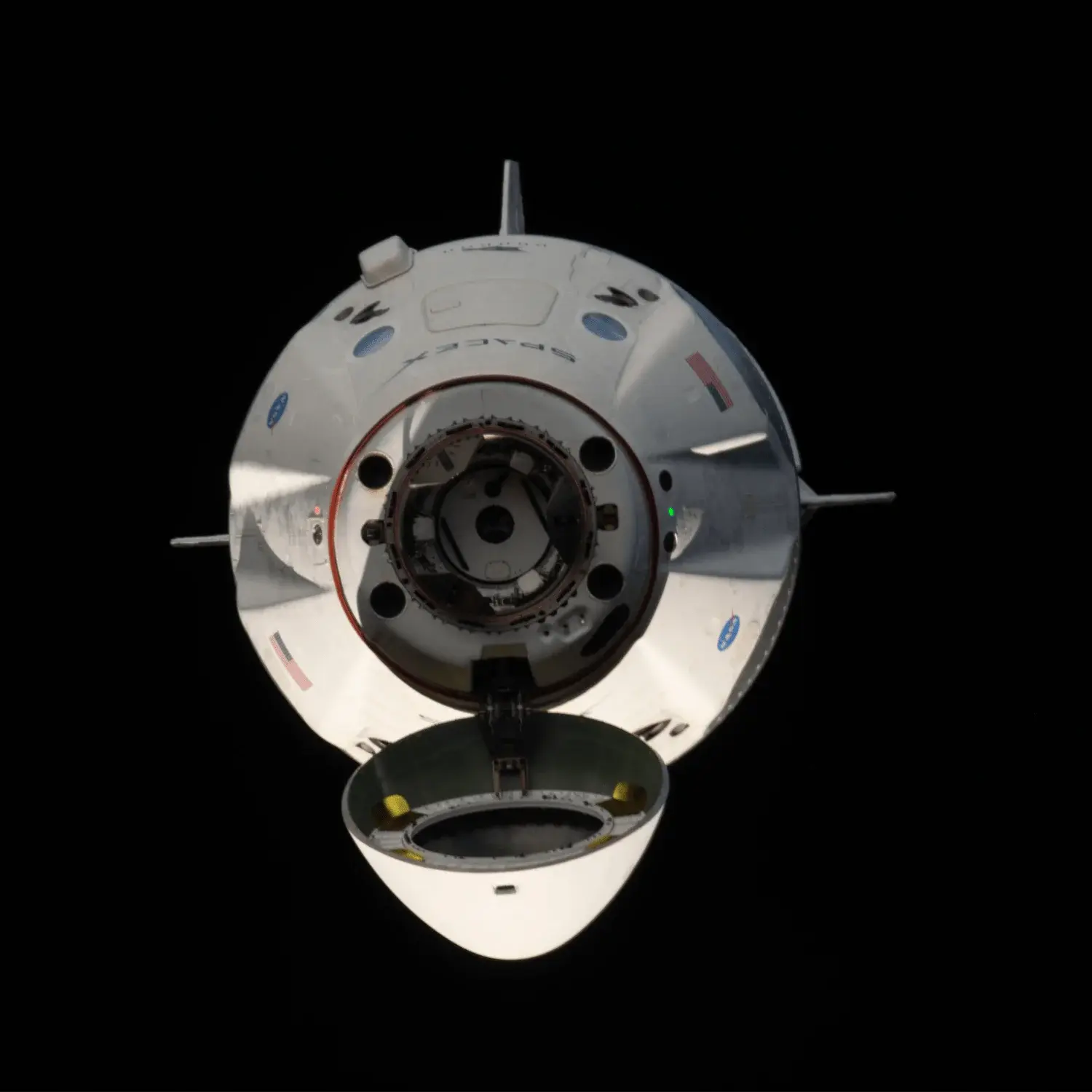 SpaceX Crew-10 Undocking