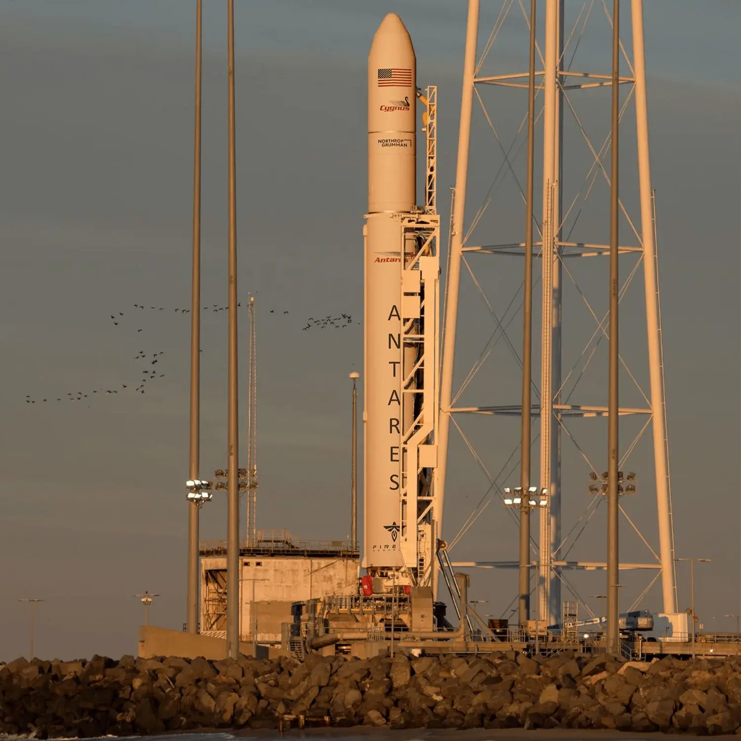 Antares rocket by Northrop