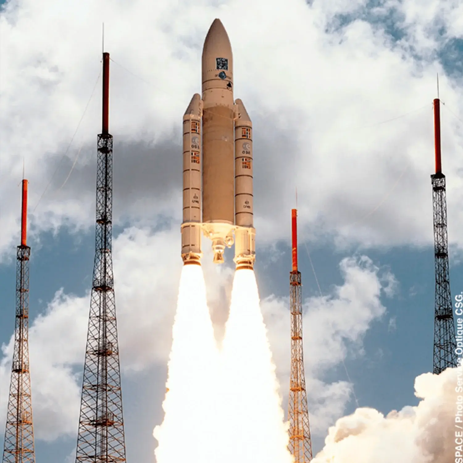 Ariane 5 G rocket by undefined