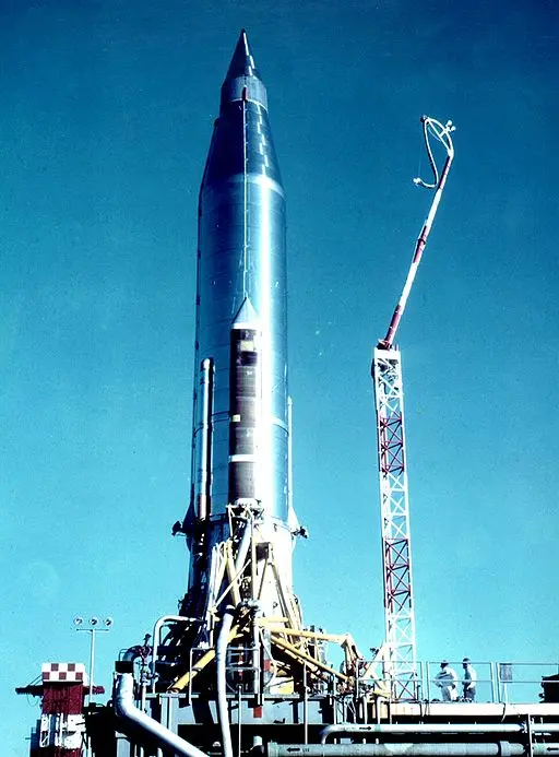 SM-65B Atlas rocket