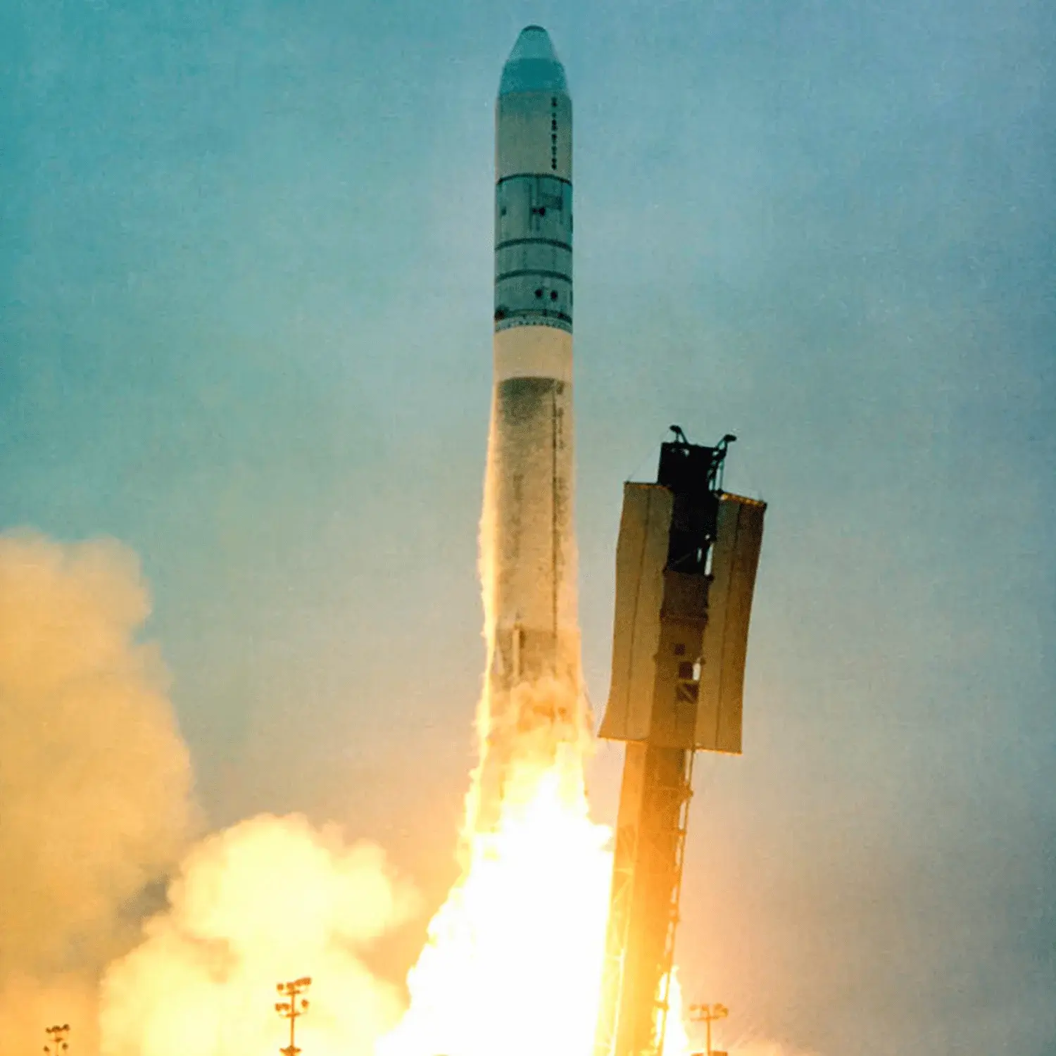 Atlas-E/F Agena D rocket by undefined