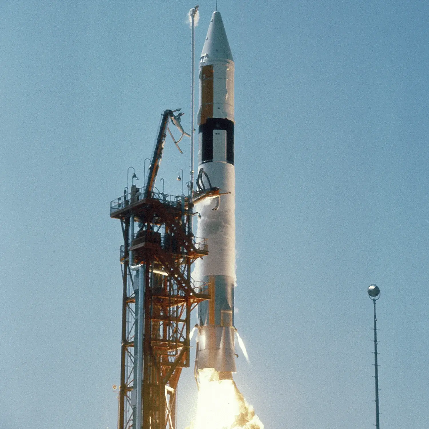 rocket Atlas-Centaur from General Dynamics Corporation