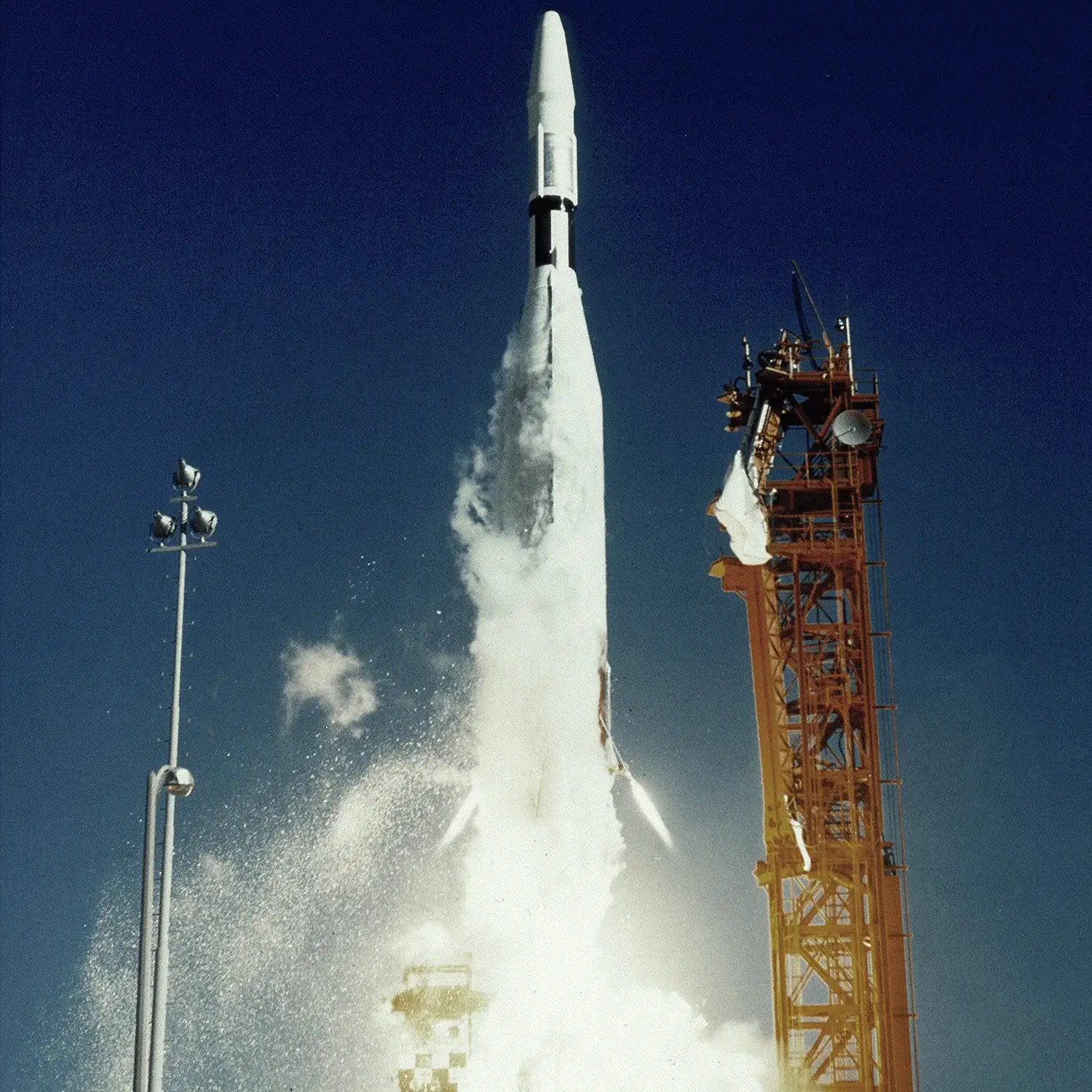 Atlas-LV3 Agena-B rocket by undefined