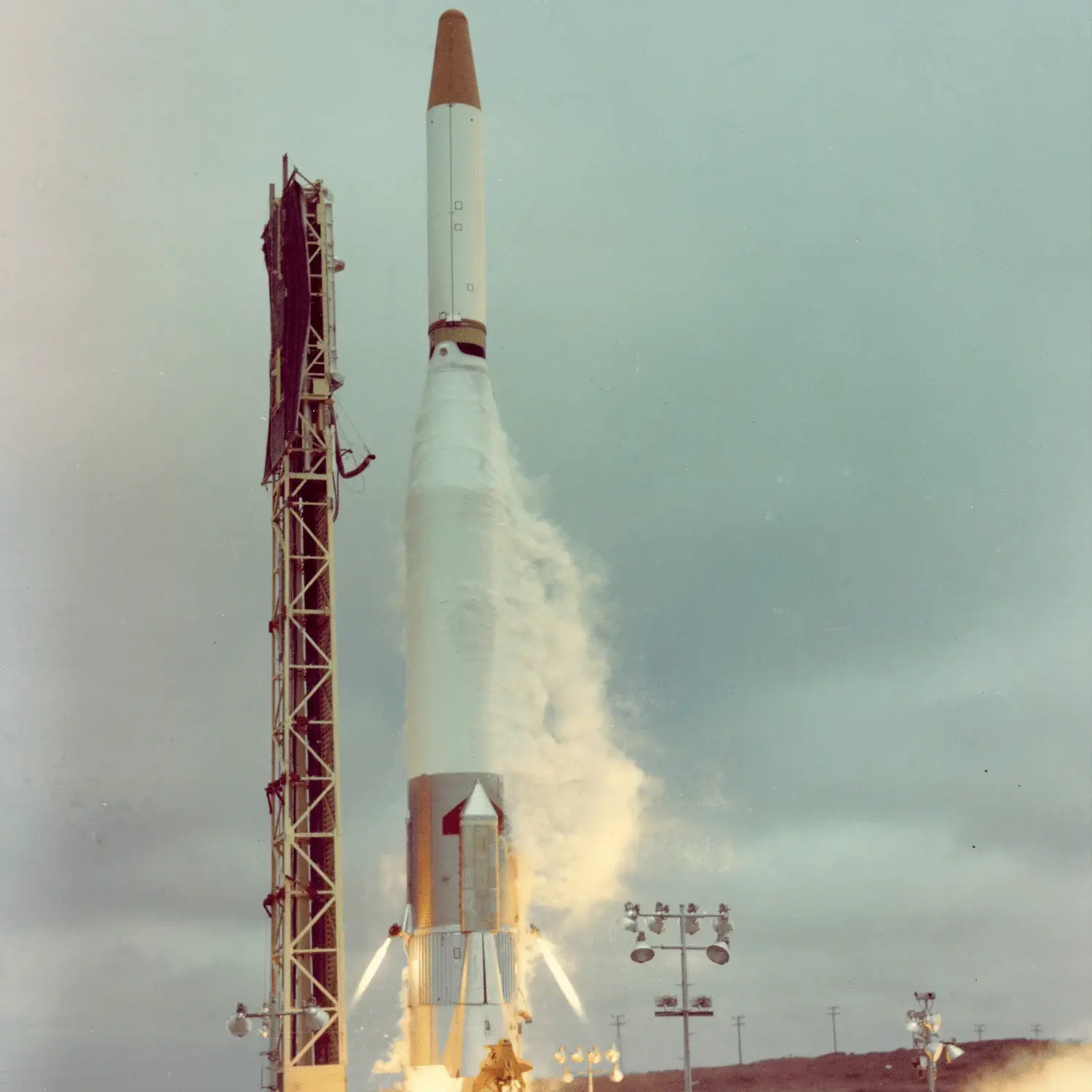 rocket Atlas-Burner from General Dynamics Corporation